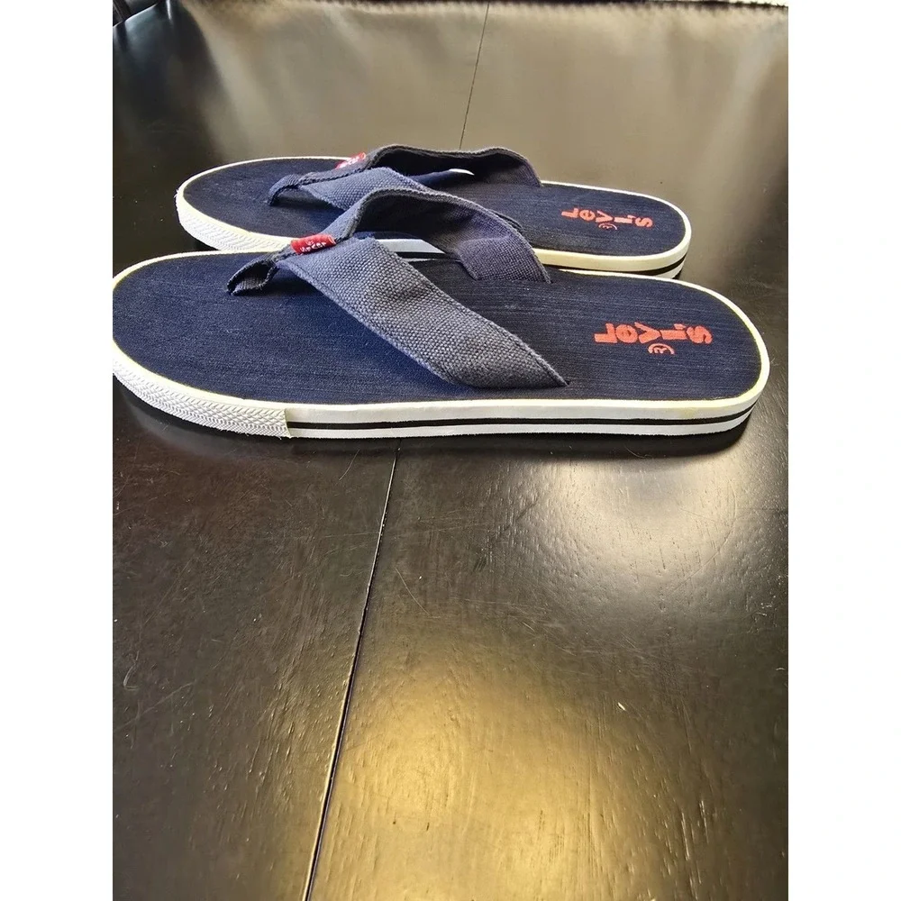 Levi's Canvas Thong‎ Flip-Flops, Men's Medium 9-10
